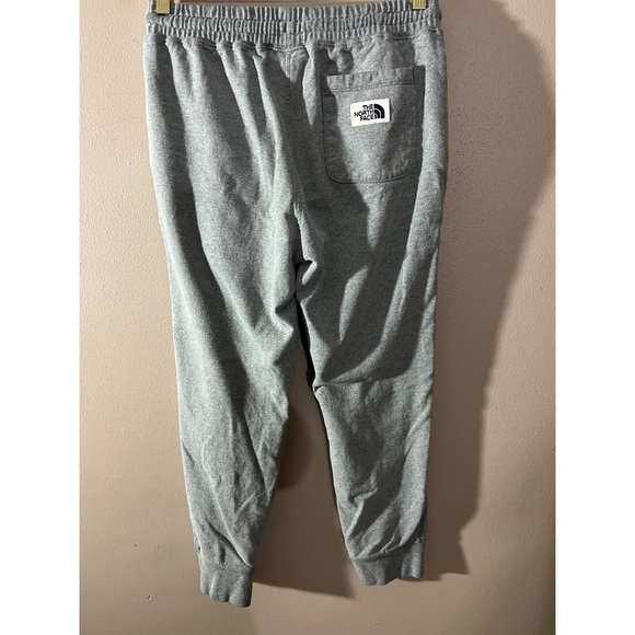 The North Face Gray Sweatpants Elastic Waistband Relaxed Fit - Picture 2 of 4